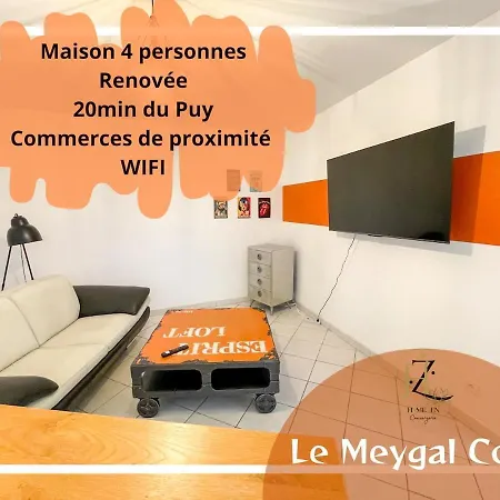 Holiday home Meygal Color - Wifi - 3 Etoiles - 20min Du Puy *